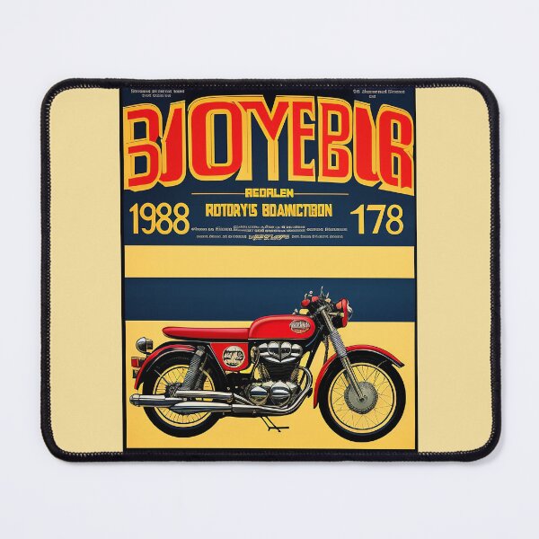 Item preview, Vintage motorcycle advertisement designed and sold by Goodyzaa.