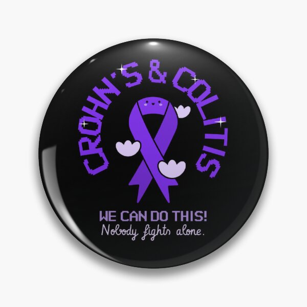 Item preview, Crohn's & Colitis Warriors! Nobody Fights alone T-Shirt  designed and sold by Rodayna Elnaggar.