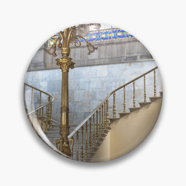 Item preview, Mexico. Mexico City. Chapultepec Castle. Stairs. Lamp Post. designed and sold by vadim19.