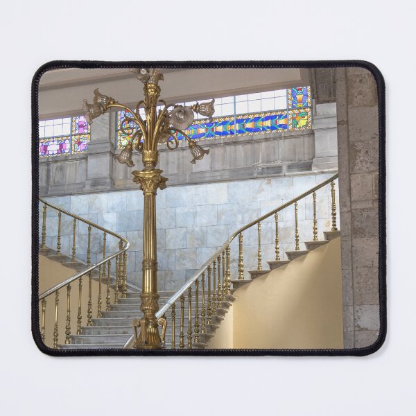 Item preview, Mexico. Mexico City. Chapultepec Castle. Stairs. Lamp Post. designed and sold by vadim19.
