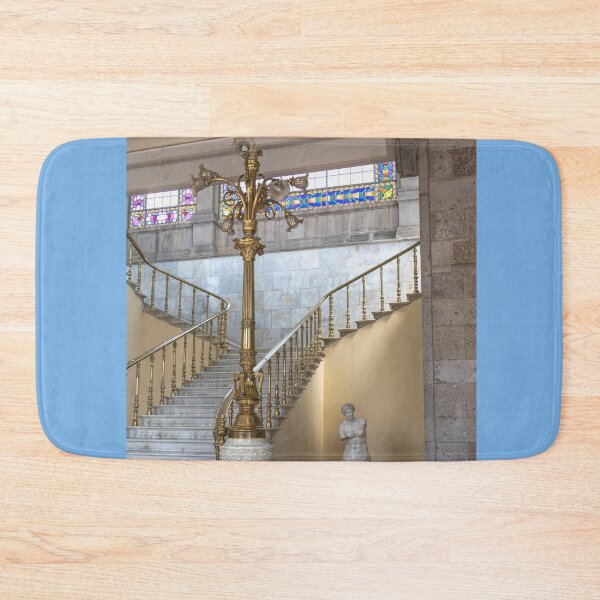 Item preview, Mexico. Mexico City. Chapultepec Castle. Stairs. Lamp Post. designed and sold by vadim19.
