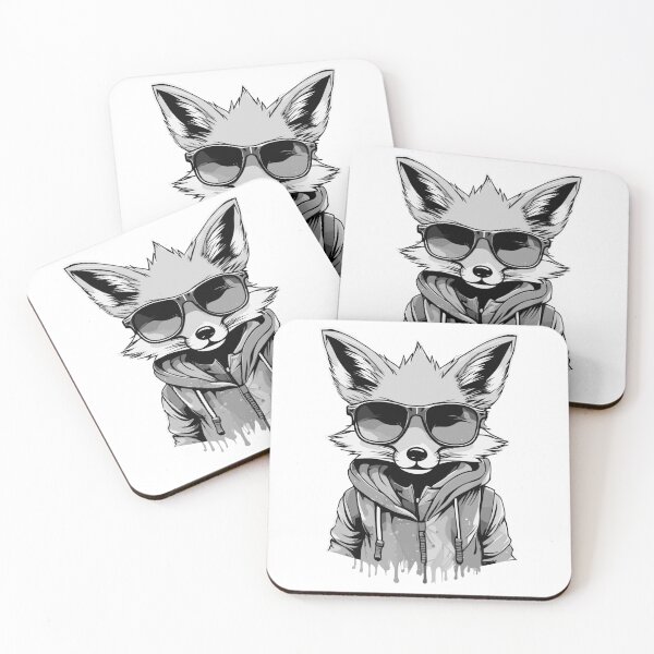 Item preview, Confident fox designed and sold by tinytwist.