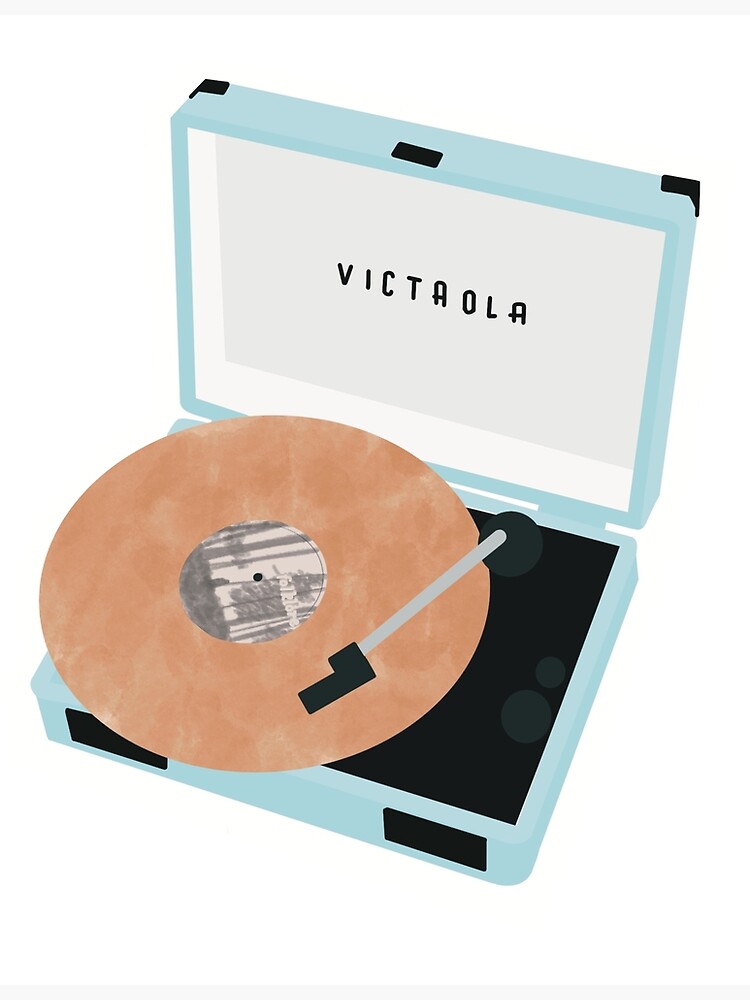 Taylor Swift Inspired Clear Record Player Sticker