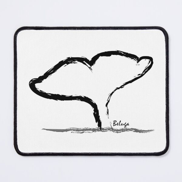 Item preview, Beluga Whale - Label designed and sold by ScottishPine.