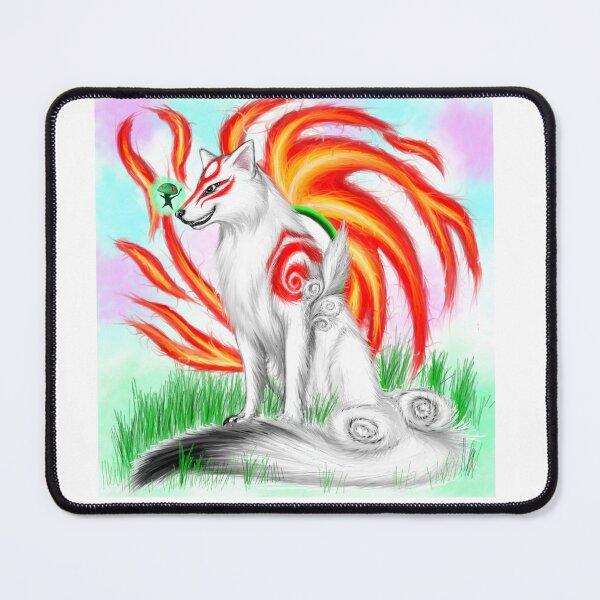 Item preview, Okami and Issun designed and sold by LuckyDragon1118.