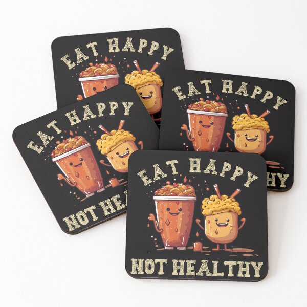 Item preview, Eat Happy not Healthy designed and sold by Chmielayka.