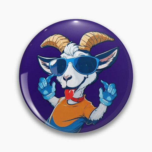 Item preview, The Happy Goat  designed and sold by unlimitstickers.