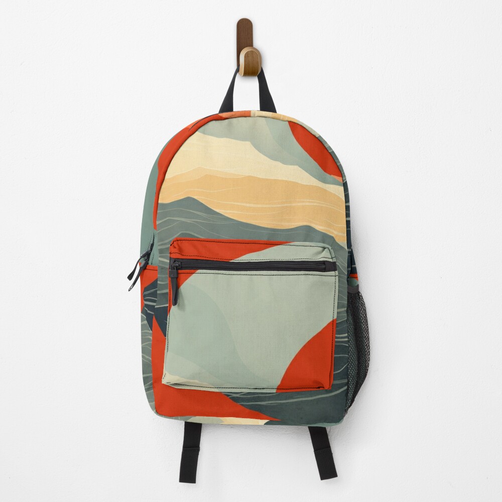 Disover Nature Ocean Waves Wanderlust Collection | Backpack