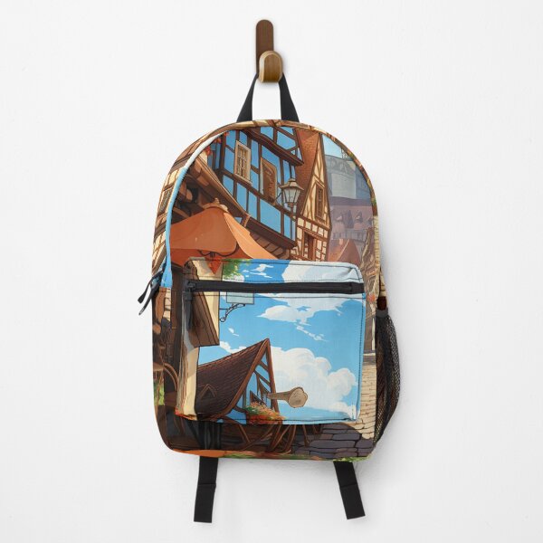 Item preview, Miltenberg Town, Germany, Ai Generated Art - A Timeless Tapestry of Bavarian Charm designed and sold by studioSharonKay.