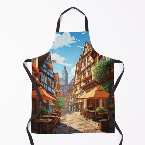 Item preview, Miltenberg Town, Germany, Ai Generated Art - A Timeless Tapestry of Bavarian Charm designed and sold by studioSharonKay.