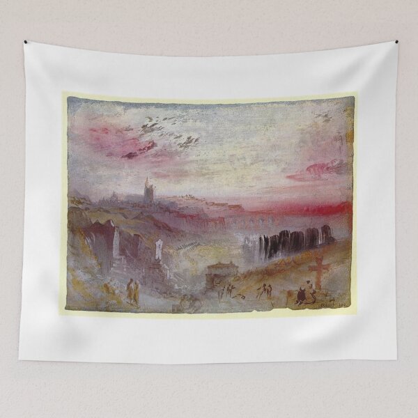 Item preview, Favourite Artists - Turner - Town at Sunset designed and sold by vmajzlik.