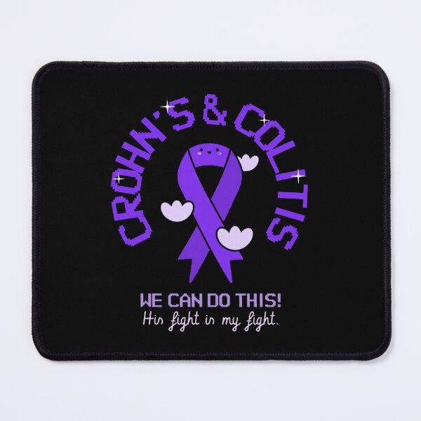 Item preview, Crohn's & Colitis Warriors! His fight is my fight T-Shirt  designed and sold by Rodayna Elnaggar.