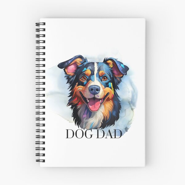 Item preview, Vibrant Watercolour Dog Dad designed and sold by Triplicate Limited.
