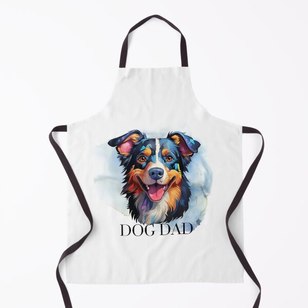 Item preview, Vibrant Watercolour Dog Dad designed and sold by Triplicate Limited.