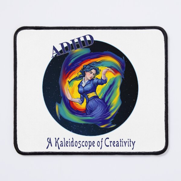 Item preview, ADHD: A Kaleidoscope of Creativity designed and sold by NaughtyDragon.