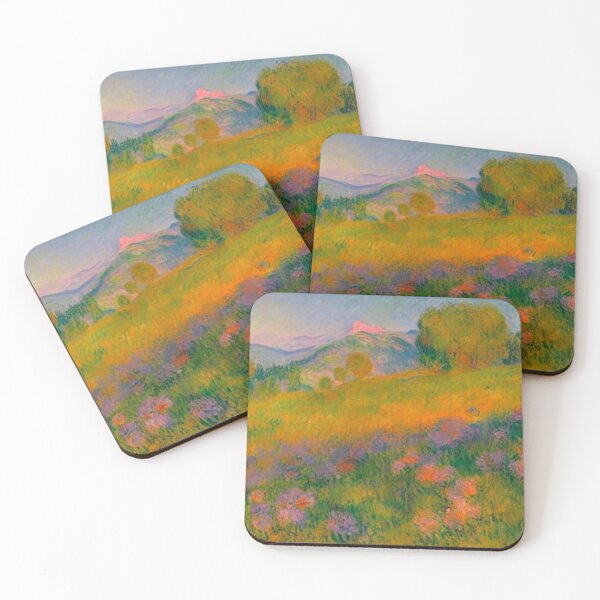 Item preview, Mountain meadow during sunset designed and sold by George Hutton Hunter.