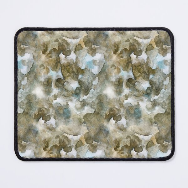 Item preview, Watercolor art texture	yellow green designed and sold by Alessandro Remo Mazzoni Remotextiles.