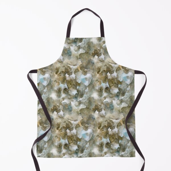 Item preview, Watercolor art texture yellow green designed and sold by Alessandro Remo Mazzoni Remotextiles.