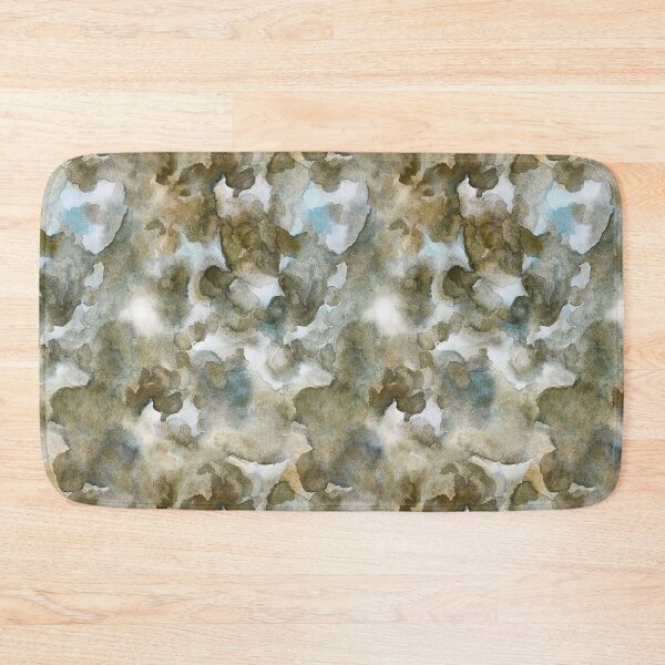Item preview, Watercolor art texture	yellow green designed and sold by Alessandro Remo Mazzoni Remotextiles.