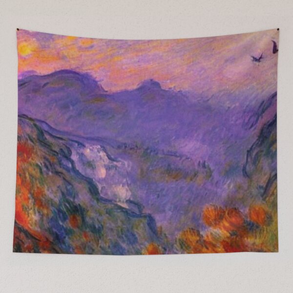 Item preview, Birds overhead mountain waterfall designed and sold by George Hutton Hunter.