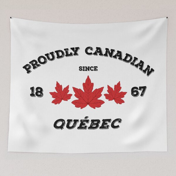 Item preview, Quebec Proudly Canadian by Tjays on a Cool designed and sold by TJays.