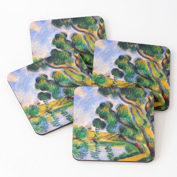 Item preview, River adjacent to Olive and Cypress Trees designed and sold by George Hutton Hunter.