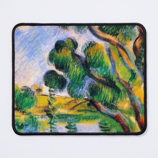 Item preview, River adjacent to Olive and Cypress Trees designed and sold by George Hutton Hunter.