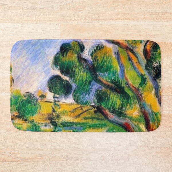 Item preview, River adjacent to Olive and Cypress Trees designed and sold by George Hutton Hunter.