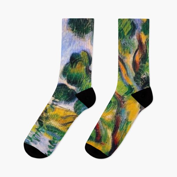 Item preview, River adjacent to Olive and Cypress Trees designed and sold by George Hutton Hunter.