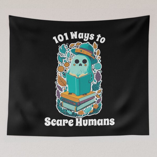 Item preview, 101 Ways to Scare Humans designed and sold by ThreadmyCanvas.