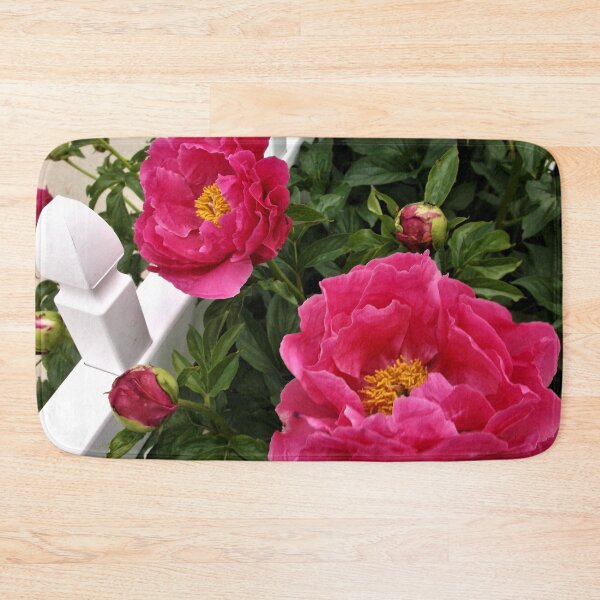 Item preview, Pink Peonies and White Fence designed and sold by Scott and Mary Schneider art_photography.