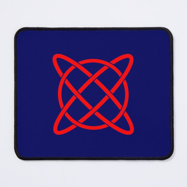 Item preview, Decorative Red Circles Intertwined designed and sold by Jeallan Designs.