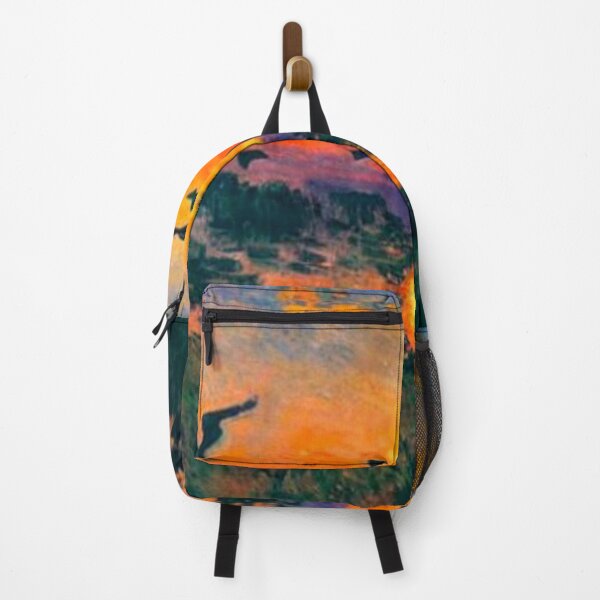 Item preview, Birds above lake during sunset designed and sold by George Hutton Hunter.