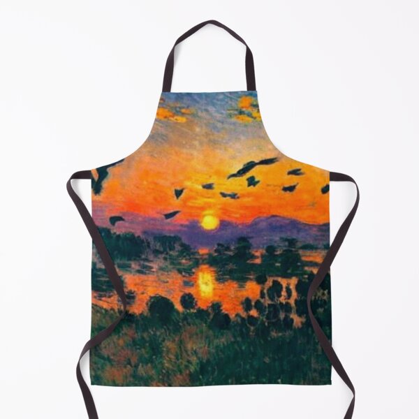 Item preview, Birds above lake during sunset designed and sold by George Hutton Hunter.