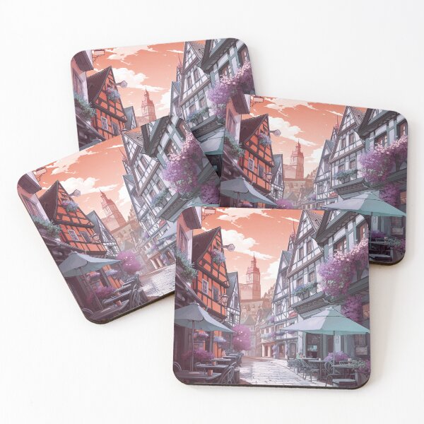 Item preview, Miltenberg Town, Germany, Ai Generated Art - A Timeless Tapestry of Bavarian Charm designed and sold by studioSharonKay.