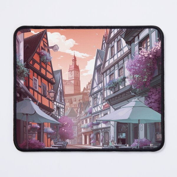 Item preview, Miltenberg Town, Germany, Ai Generated Art - A Timeless Tapestry of Bavarian Charm designed and sold by studioSharonKay.