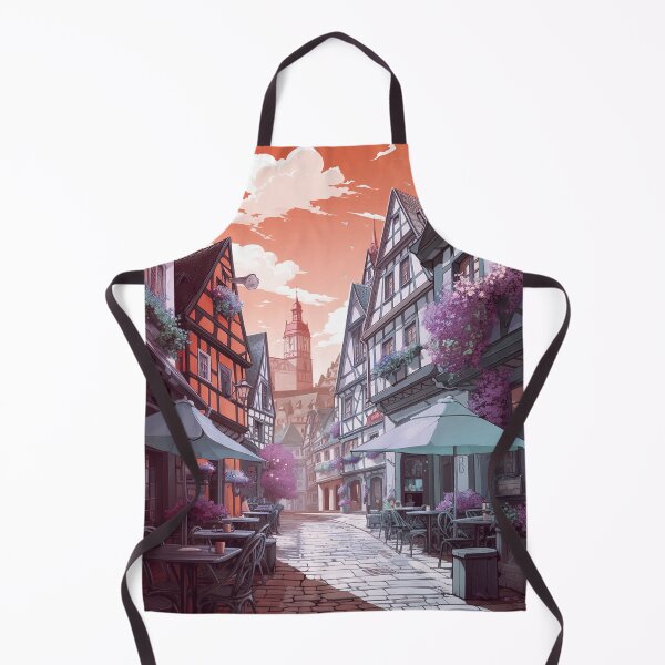 Item preview, Miltenberg Town, Germany, Ai Generated Art - A Timeless Tapestry of Bavarian Charm designed and sold by studioSharonKay.