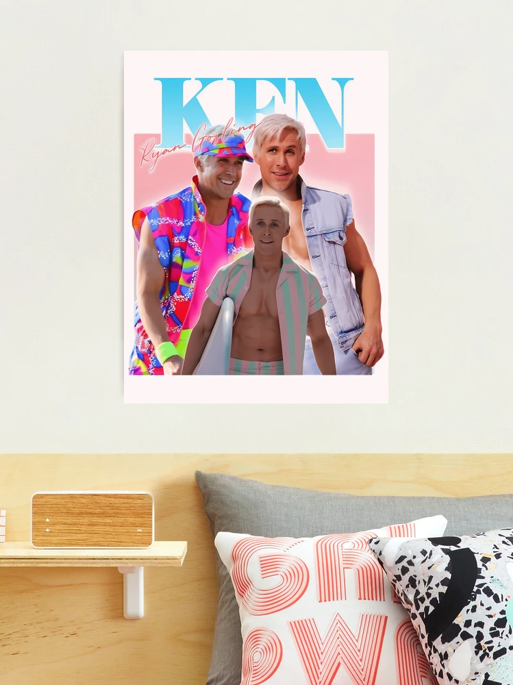 Ryan Gosling and Margot Robbie as Ken and Barbie Cushion – Canvas Art Rocks