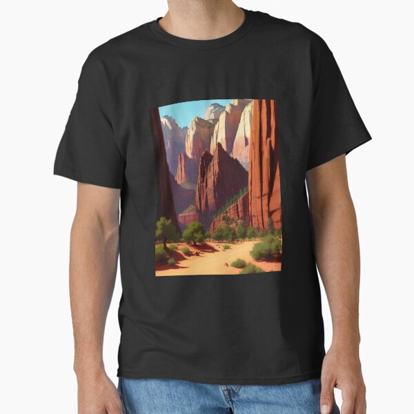 Vista previa del artículo con la obra «Parque Nacional Zion», diseñado y vendido por EuropeanPrints.