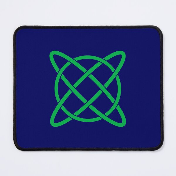 Item preview, Decorative Green Circles Intertwined designed and sold by Jeallan Designs.