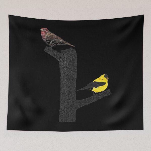 Item preview, House Finch and Goldfinch 	 	 designed and sold by kohtsumlw70.