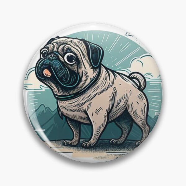 Item preview, Pug Mum designed and sold by MeanBlackCat.