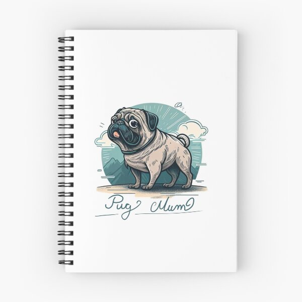 Item preview, Pug Mum designed and sold by MeanBlackCat.