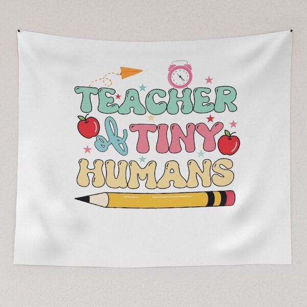 Item preview, Teacher Of Tiny Humans designed and sold by dooddles.