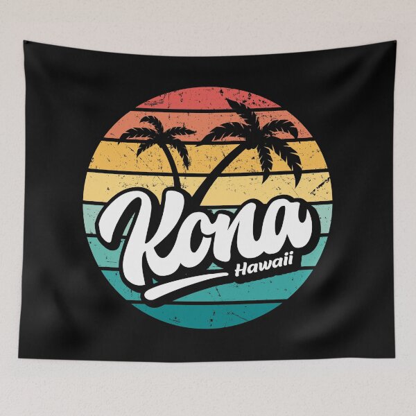 Item preview, Kona Hawaii, Tropical Destination designed and sold by Pau Baz.