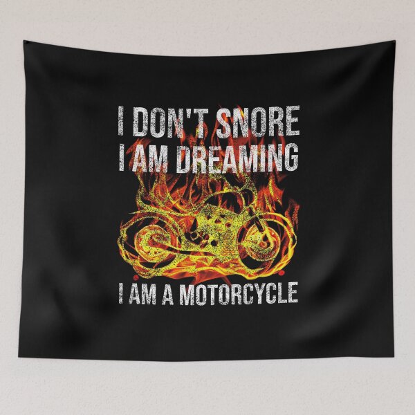 Item preview, I don't snore I am dreaming I am a motorcycle designed and sold by Ridaelb.