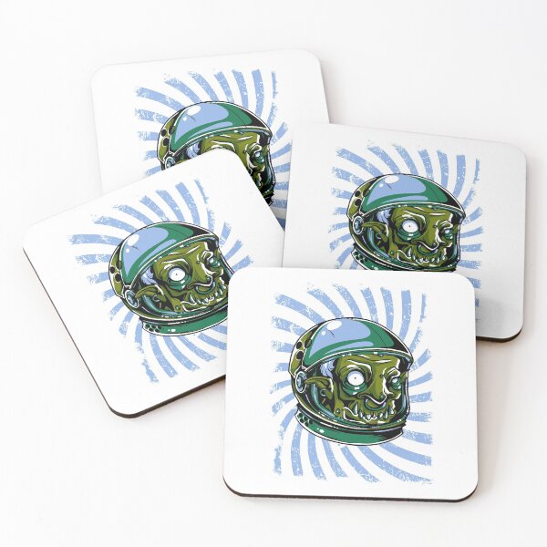 Item preview, Astronaut Zombie Scary Face - I WAS TAKEN BY ALIENS designed and sold by BALONROSU.
