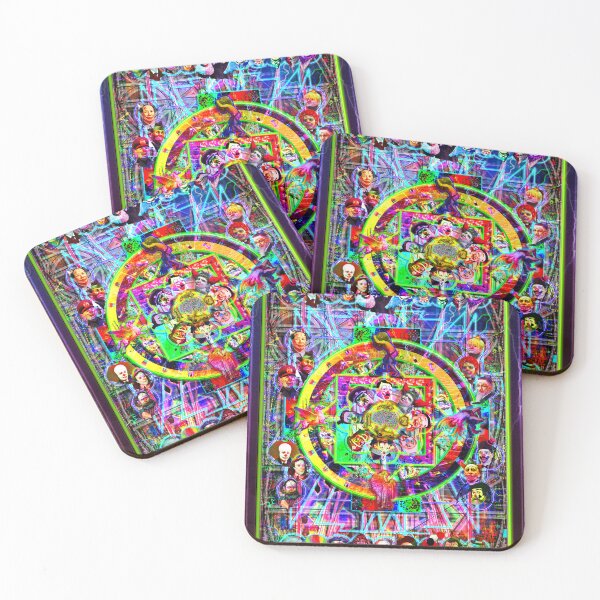Item preview, Human Mind (Polychromatic Specter of Death) Seventy-Six Leaders of Men Mandala:  an emanation of the wisdom of bodhisattva S.A.A.A.D.,  designed and sold by saaad-pap.