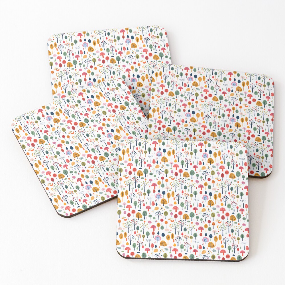 Item preview, Coasters (Set of 4) designed and sold by tropicaltee.