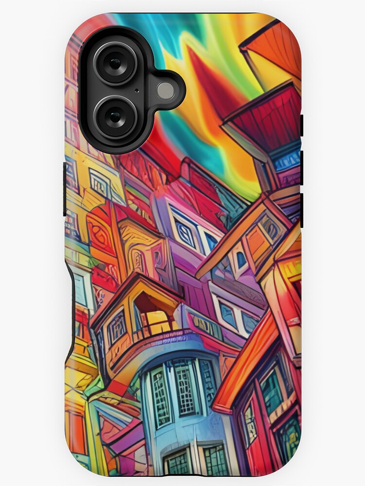 Thumbnail 1 of 4, iPhone Case, Graffiti City designed and sold by BrooklynPopArts.